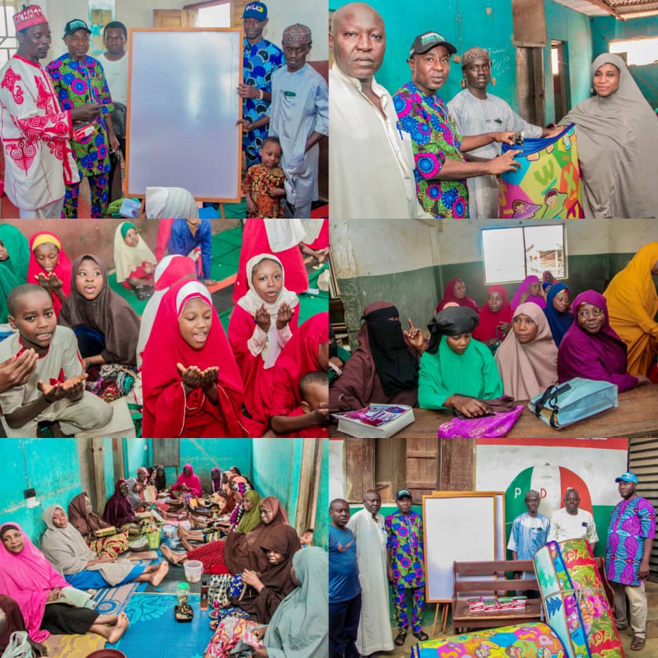 Ibadan North LG: Ward 6 Councilor, Alhaji Ibrahim Fairah Distributes Learning And Teaching Materials To Islamiya Schools