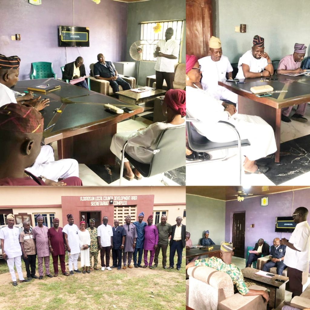 Legislative Arms of Egbeda Local Government Pay Courtesy Visit To Vice Chairman And Political Head Of Ajorosun LCDA, Hon. Oladebo Ibrahim Simple