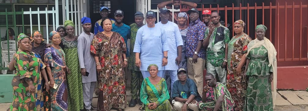 Hon. Taiwo Lekan Salami Pays Courtesy Visit To Newly Commissioned Ibadan North PDP Secretariat