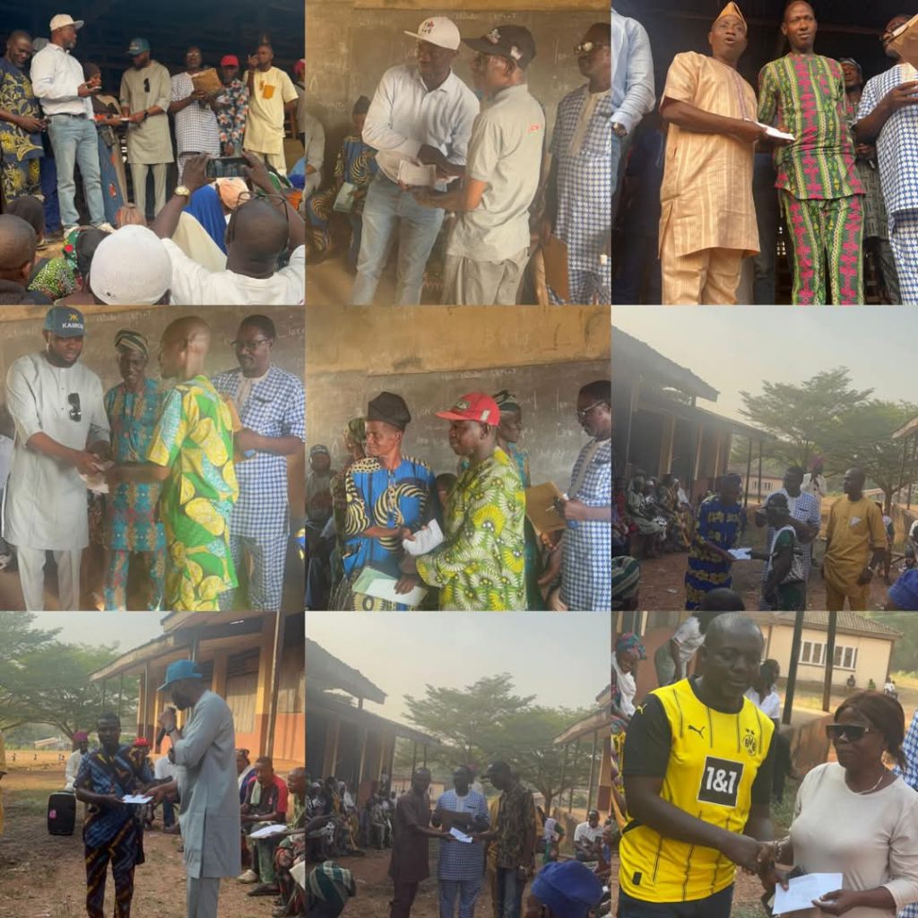 Hon. Adebayo Babajide Gabriel’s Cash Empowerment Reaches All Wards In Ibadan North Constituency II