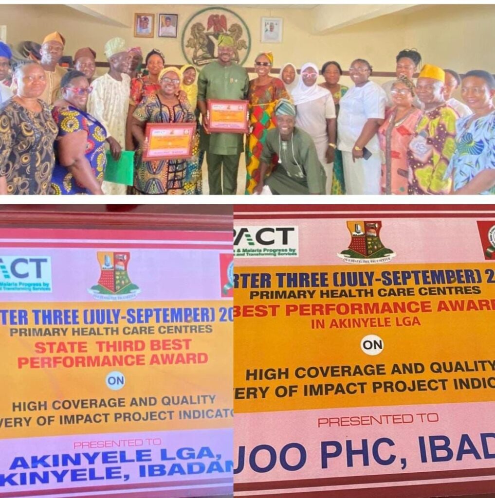 Akinleye’s Leadership: Akinyele Local Government Shines In IMPACT Project, Wins State Third Best PHC Performance